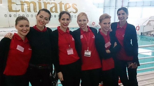 Emirates Cabin Crew training