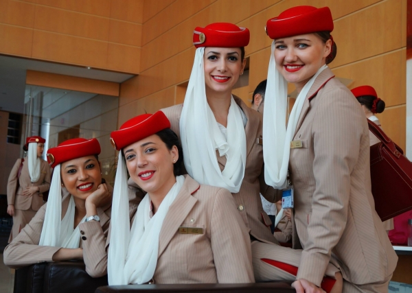 Emirates Cabin Crew team