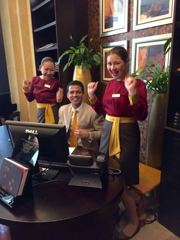 Reception team