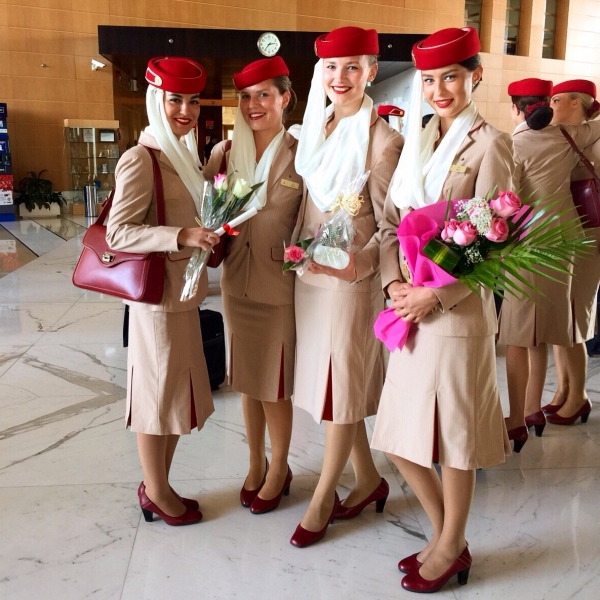 Emirates Cabin Crew team