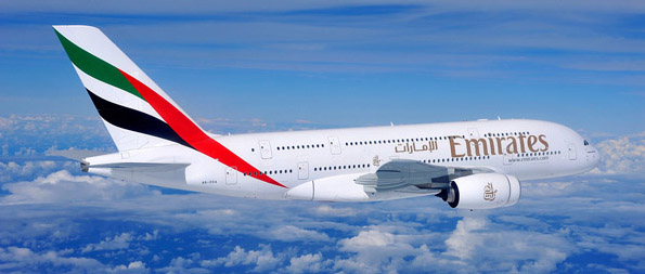 Emirates aircraft